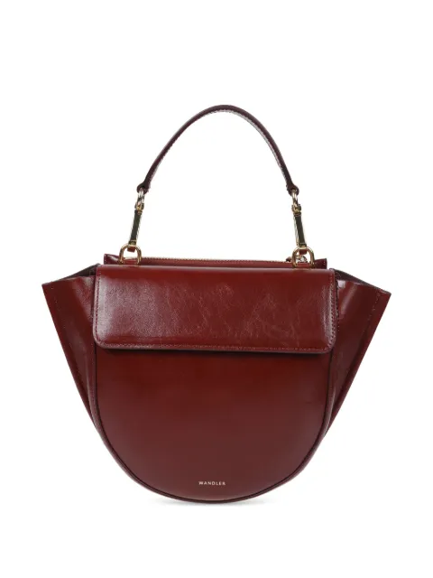 Wandler mini Hortensia leather tote bag Red 261080000252070