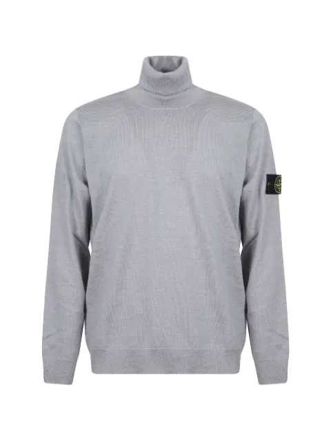 Stone Island 5100025 light pure RWS wool jumper Grey L2S155100025S00C4