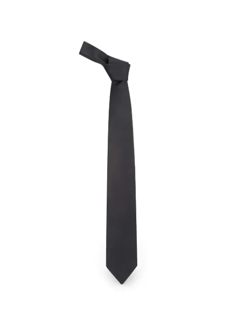 Lardini pointed-tip tie Black ACCRC7CN64100999