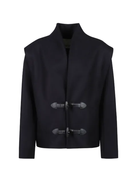 ISABEL MARANT toggle-fastening jacket Blue MA0562FAD3D04I30DN