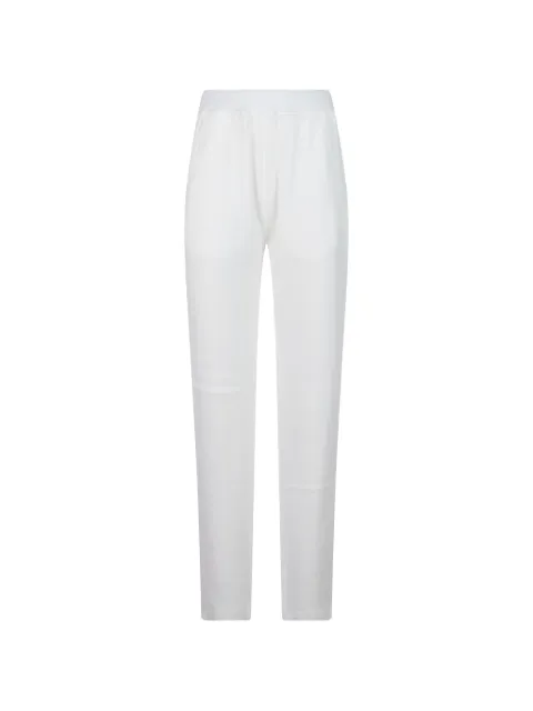DONDUP logo-plaque track pants White DP904KF0253DXXX