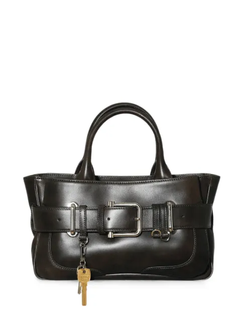 Osoi Brocle buckle-detail tote bag Brown 26FB05014107