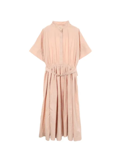 Christian Dior Pre-Owned Macro Cannage midi dress Pink 1084447