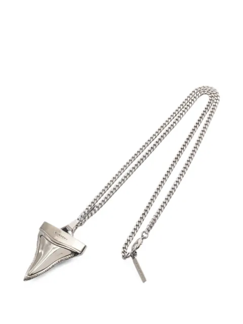 Givenchy shark-tooth necklace Silver 1081652