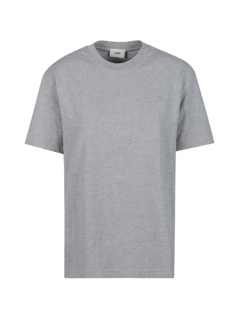 Autry logo-embroidered T-shirt Grey TSPX111D