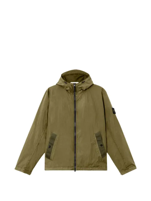 Stone Island 4100001 Crinkle Reps NY jacket Green L1S154100001S0A23
