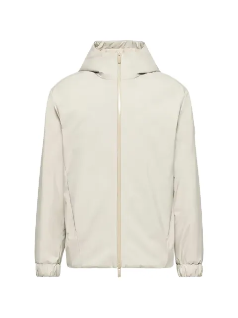 Moncler Trelatete hooded zip-up jacket Neutrals L20911A00041599M4