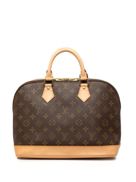 Louis Vuitton Pre-Owned 2002 Monogram Alma PM handbag Brown DPM2W1WG9X4JAZCI