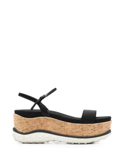 Miu Miu Pre-Owned 2000s platform sandals Black MI250CAI