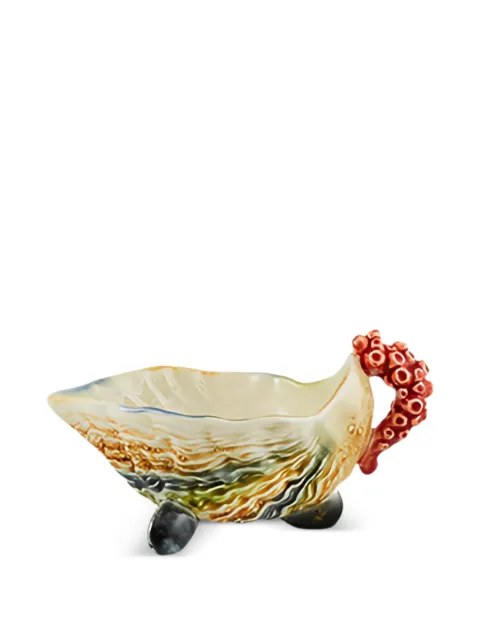 Bordallo Pinheiro shell-motif sauceboat Neutrals 65033052