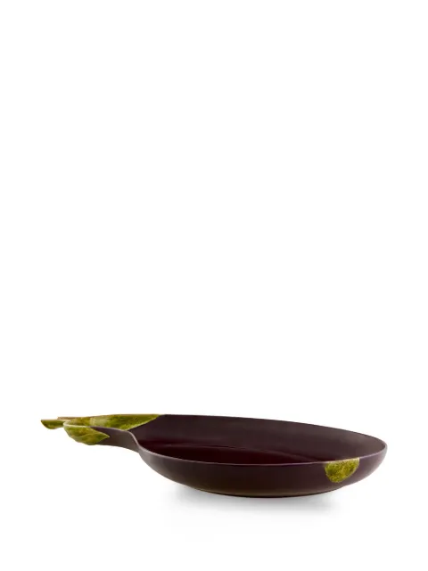 Bordallo Pinheiro large Beringela platter Purple 65020321