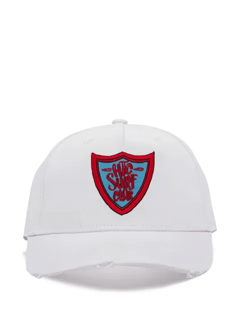 Htc Los Angeles Surf Club distressed baseball cap White 21SFHCA001