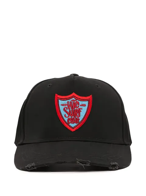 Htc Los Angeles Surf Club distressed baseball cap Black 21SFHCA001