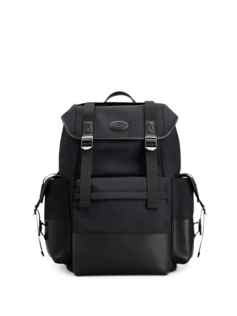 Tod's backpack in fabric and leather medium Black XBMTRKG8300UXC
