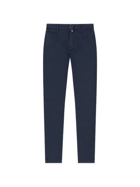 Jacob Cohën logo-embroidered trousers Blue JUMP0001001S4370