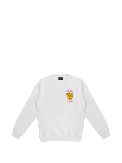Htc Los Angeles Family Affair crew-neck sweatshirt White 20WFHMG001