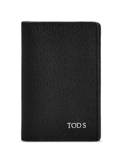Tod's logo-plaque wallet Black XAMLTTFA200UGA