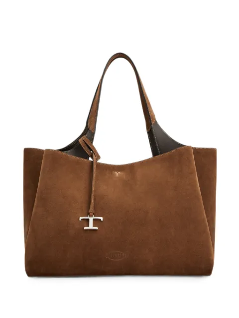 Tod's bag in suede medium Brown XBWAPAF9300XBL