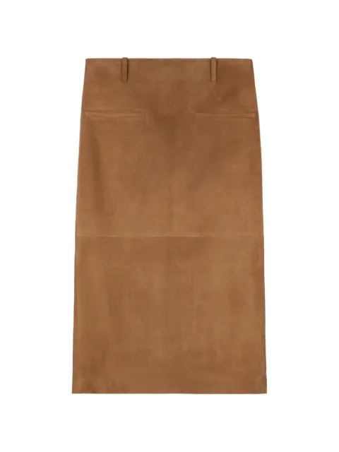 Tod's skirt in Pashmy suede Brown X4W92535280XZU