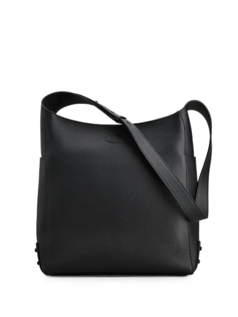Tod's Gommino leather shoulder bag Black XBMGOBS0300RIA