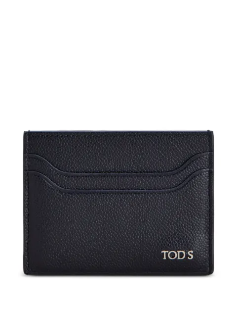 Tod's card holder in leather Blue XAMLTTF0200UGA