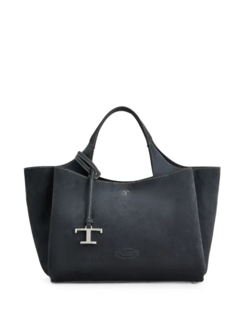 Tod's mini T Timeless leather tote bag Blue XBWAPAFL100XBL