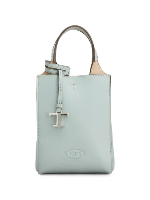 Tod's T Timeless leather tote bag Blue XBWAPAR0000QRI