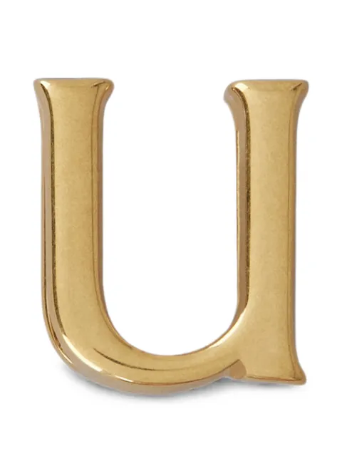 Tod's letter U charm Gold XEWALPHU000AGU
