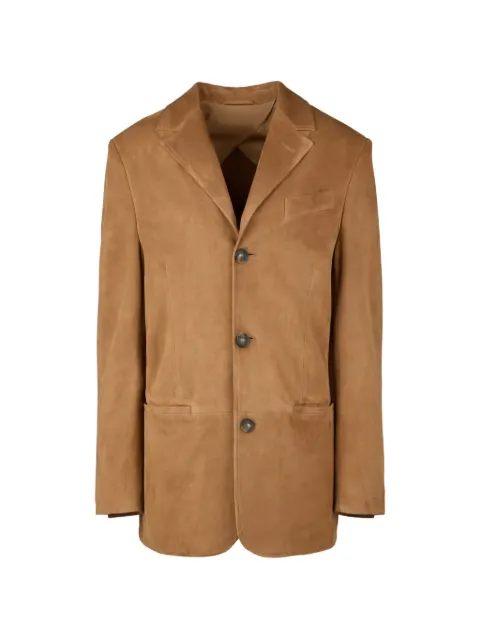 Tod's blazer in Pashmy suede Brown X2W74533500XZU