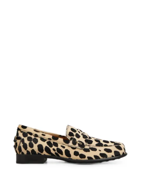 Tod's loafers in pony-effect leather Neutrals XXW19M0KK70VH7