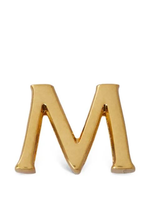 Tod's letter M charm Gold XEWALPHM000AGU