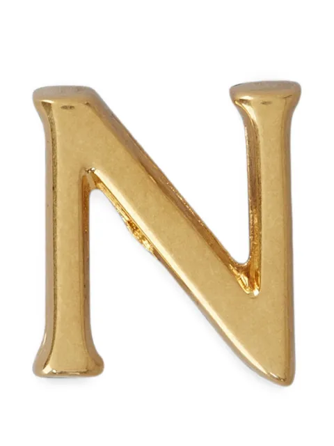 Tod's letter N charm Gold XEWALPHN000AGU