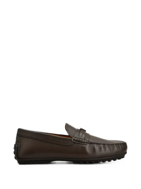 Tod's City Gommino loafers in leather Brown XXM76L0KM10D90