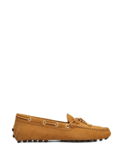 Tod's Gommino loafers in suede Brown XXW22L05030D8W