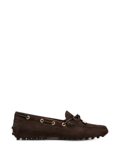 Tod's Gommino loafers in suede Brown XXW22L05030D8W