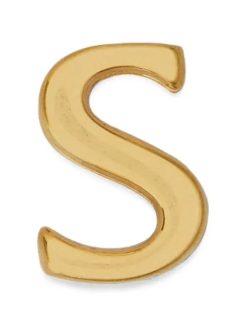 Tod's letter S charm Gold XEWALPHS000AGU