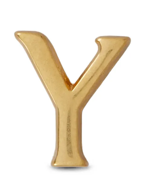 Tod's letter Y charm Gold XEWALPHY000AGU
