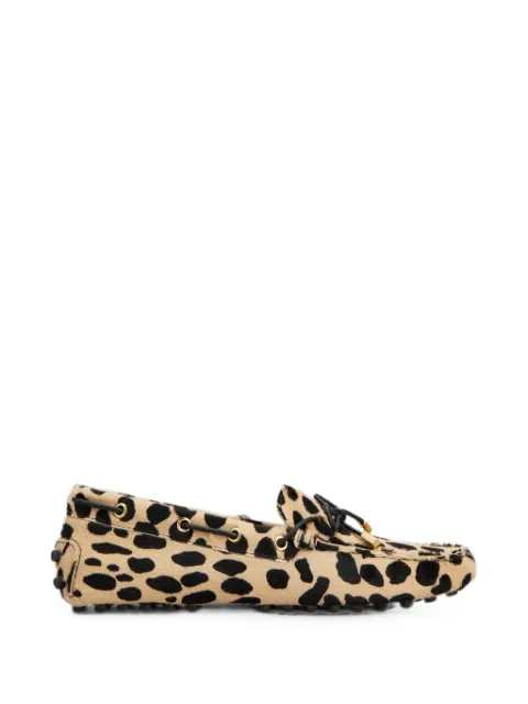 Tod's Gommino loafers in pony-effect leather Neutrals XXW22L05030VKI