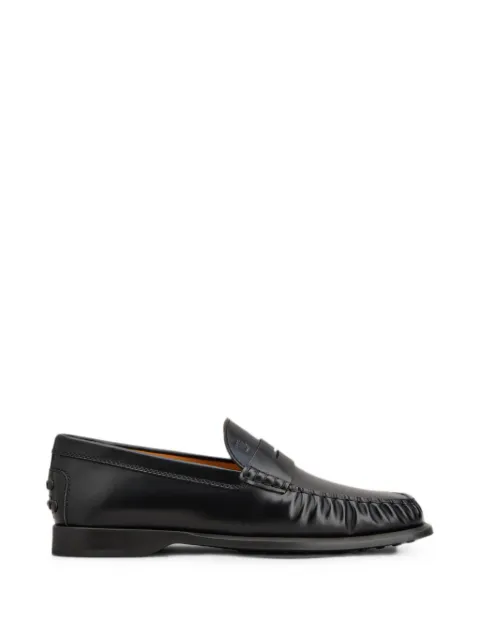 Tod's loafers in leather Black XXM14M00011LYG
