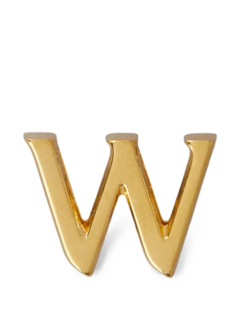 Tod's letter W charm Gold XEWALPHW000AGU