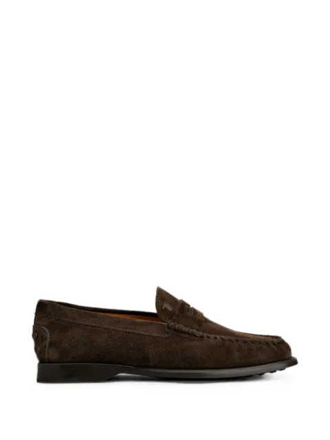 Tod's loafers in suede Brown XXM14M00011RE0