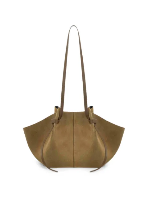 Yuzefi Mochi pleated shoulder bag Green MOCHIFENNEL