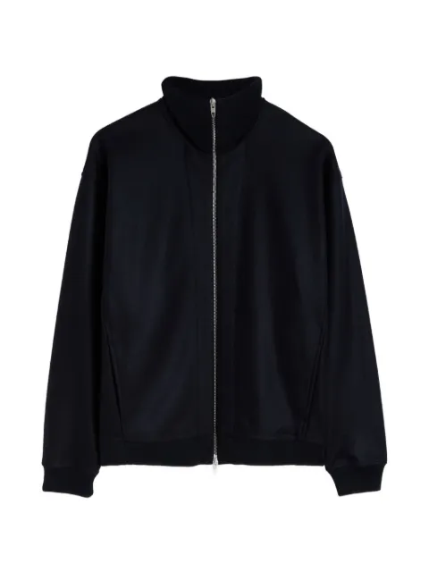 Jil Sander funnel-neck wool jacket Blue J22BN0286J40045