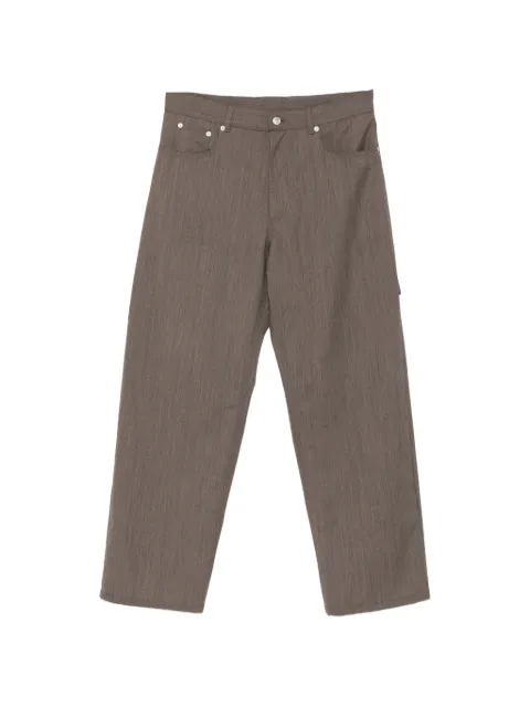 Moschino belt-loop pocket trousers Brown 262ZZA03175221