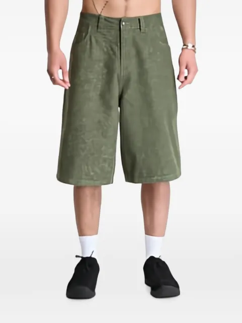 dime logo-patch shorts Green DIMESU2619GRN