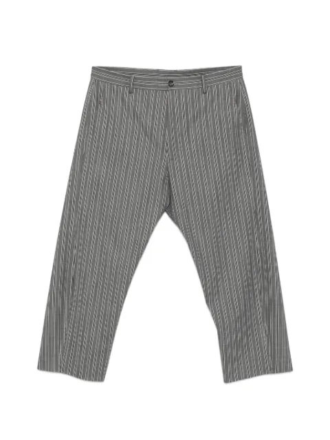 Moschino pinstripe-pattern trousers Grey 262ZZA03525222