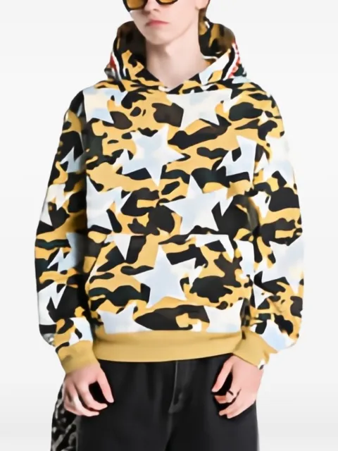 A BATHING APE® Sta Camo Shark hoodie Yellow 001PPM301305MYEL