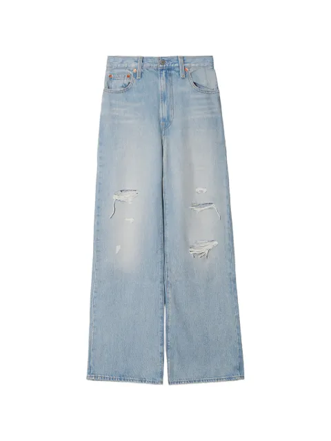 Levi's Ribcage distressed jeans Blue A60810092