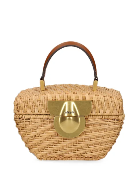 Cult Gaia woven tote bag Neutrals TH2318RT1235