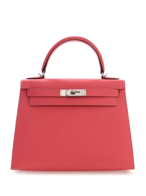 Hermès Pre-Owned 2019 Epsom Kelly II Sellier 28 satchel Pink ENDKDLQ21HVU36B6